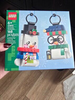 ☃️❄️🎄⛄️ LEGO 40812 Snowman Ornaments Christmas 2025 Limited New Sealed ☃️❄️🎄⛄️